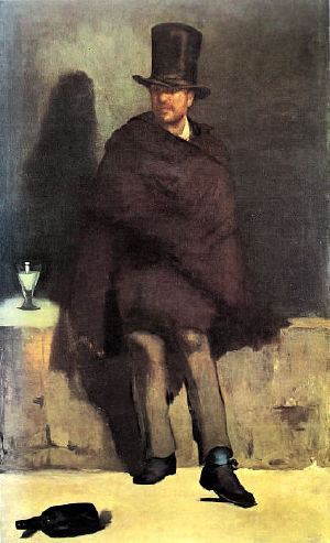 The Absinthe Drinker, by Edouard Manet